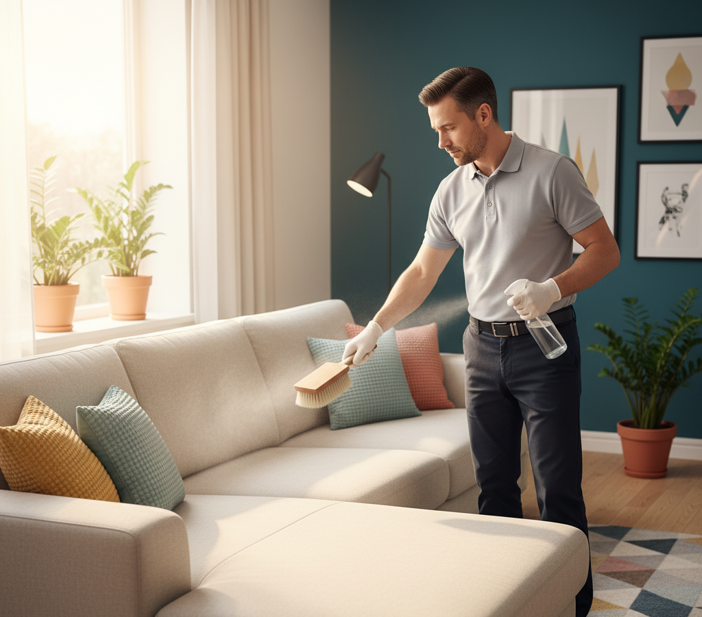 professional sofa cleaner