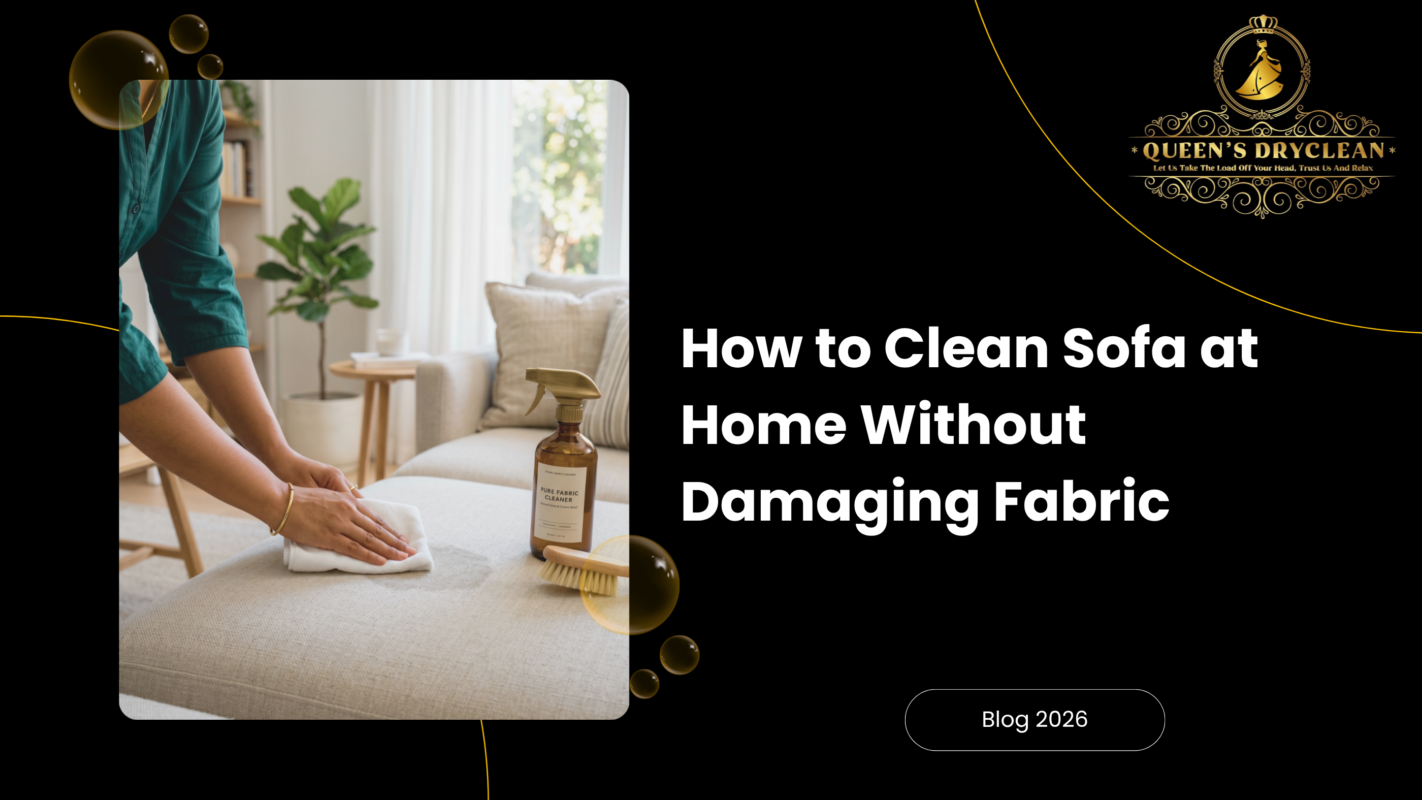 sofa cleaning at home step by step India